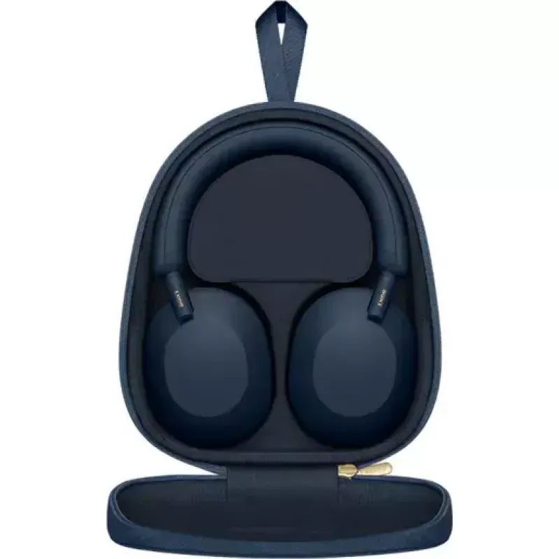 Sony WH-1000XM5 mürasummutusega juhtmevabad kõrvaklapid, 30 tundi aku kestvust, üle pea käivad Bluetooth-kõrvaklapid, optimeeritud Alexa ja Google Assistant jaoks, IOS ja Android sisseehitatud mikrofoniga, südaöösinine