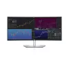 DELL UltraSharp U3824DW arvutimonitor 95,2 cm (37,5 tolli) 3840 x 1600 pikslit Wide Quad HD+ LCD must, hõbedane