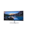 DELL UltraSharp U3824DW arvutimonitor 95,2 cm (37,5 tolli) 3840 x 1600 pikslit Wide Quad HD+ LCD must, hõbedane