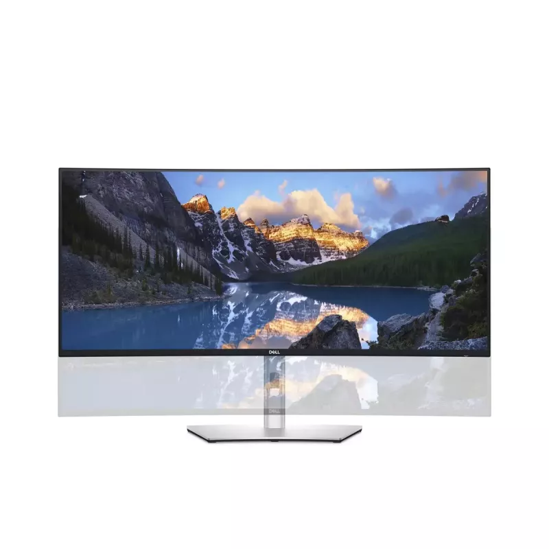DELL UltraSharp U3824DW arvutimonitor 95,2 cm (37,5 tolli) 3840 x 1600 pikslit Wide Quad HD+ LCD must, hõbedane