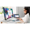 DELL UltraSharp U3824DW arvutimonitor 95,2 cm (37,5 tolli) 3840 x 1600 pikslit Wide Quad HD+ LCD must, hõbedane