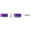 DELL UltraSharp U3824DW arvutimonitor 95,2 cm (37,5 tolli) 3840 x 1600 pikslit Wide Quad HD+ LCD must, hõbedane