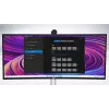 DELL UltraSharp U3824DW arvutimonitor 95,2 cm (37,5 tolli) 3840 x 1600 pikslit Wide Quad HD+ LCD must, hõbedane