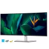 DELL UltraSharp U3824DW arvutimonitor 95,2 cm (37,5 tolli) 3840 x 1600 pikslit Wide Quad HD+ LCD must, hõbedane