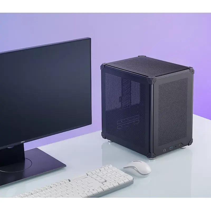 Arvuti korpus Jonsbo C6 Must ITX, micro ATX