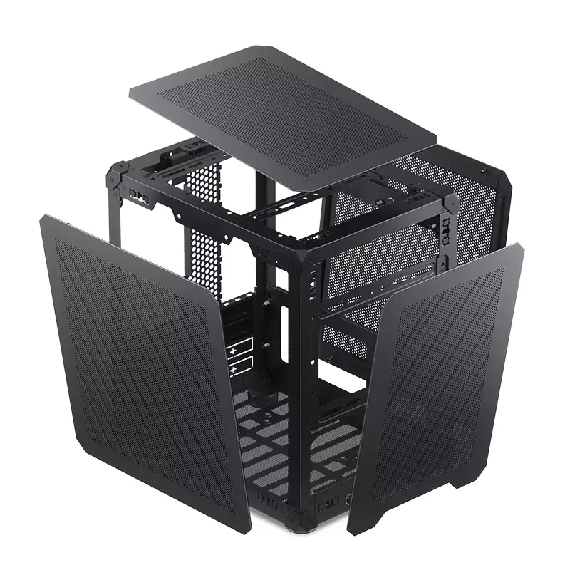 Arvuti korpus Jonsbo C6 Must ITX, micro ATX