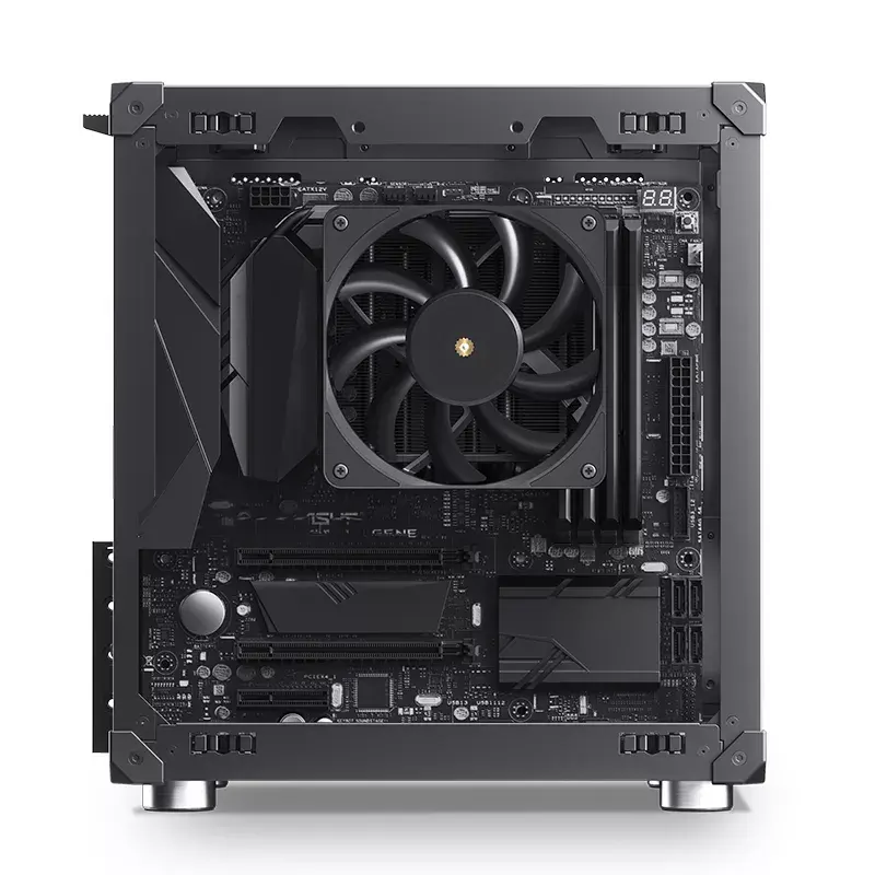 Arvuti korpus Jonsbo C6 Must ITX, micro ATX
