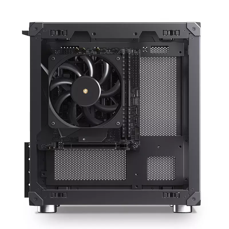 Arvuti korpus Jonsbo C6 Must ITX, micro ATX