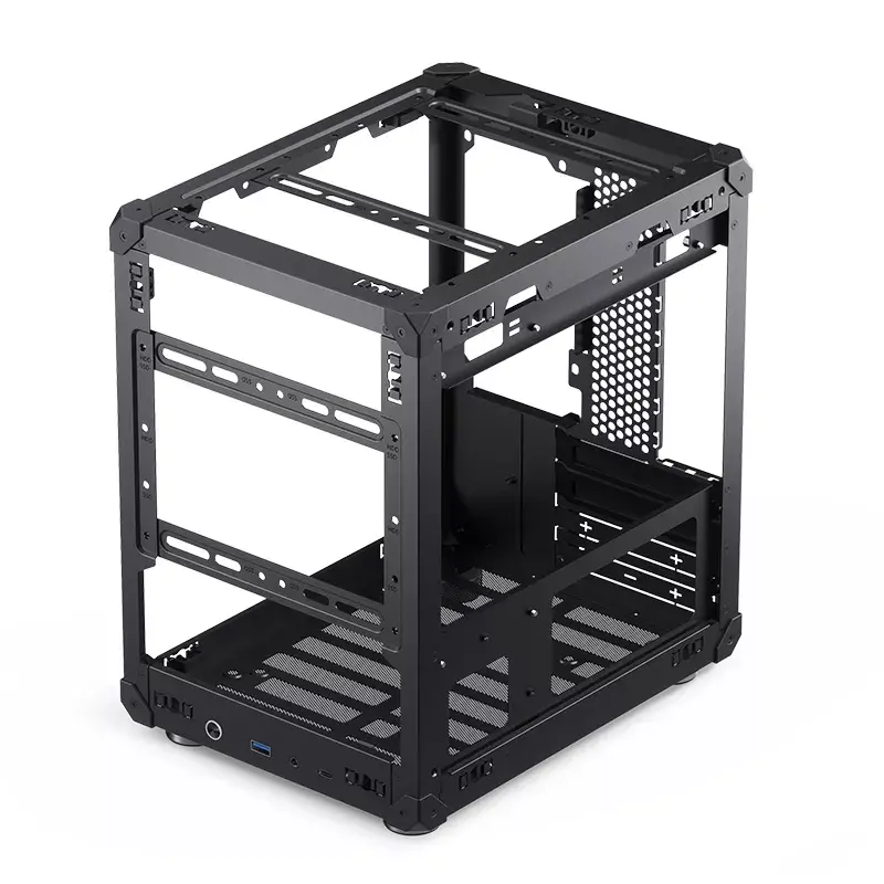 Arvuti korpus Jonsbo C6 Must ITX, micro ATX