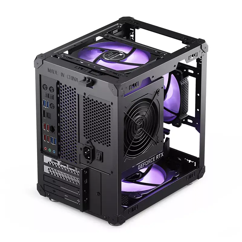 Arvuti korpus Jonsbo C6 Must ITX, micro ATX