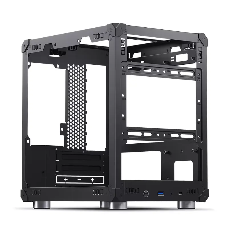 Arvuti korpus Jonsbo C6 Must ITX, micro ATX