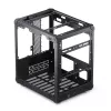 Arvuti korpus Jonsbo C6 Must ITX, micro ATX