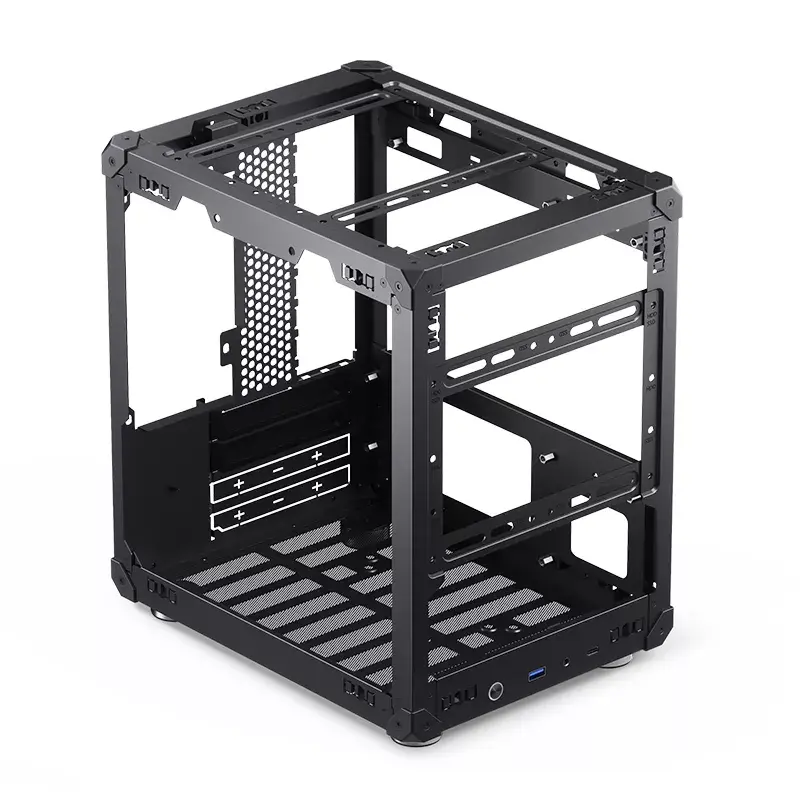 Arvuti korpus Jonsbo C6 Must ITX, micro ATX