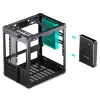 Arvuti korpus Jonsbo C6 Must ITX, micro ATX
