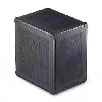Arvuti korpus Jonsbo C6 Must ITX, micro ATX