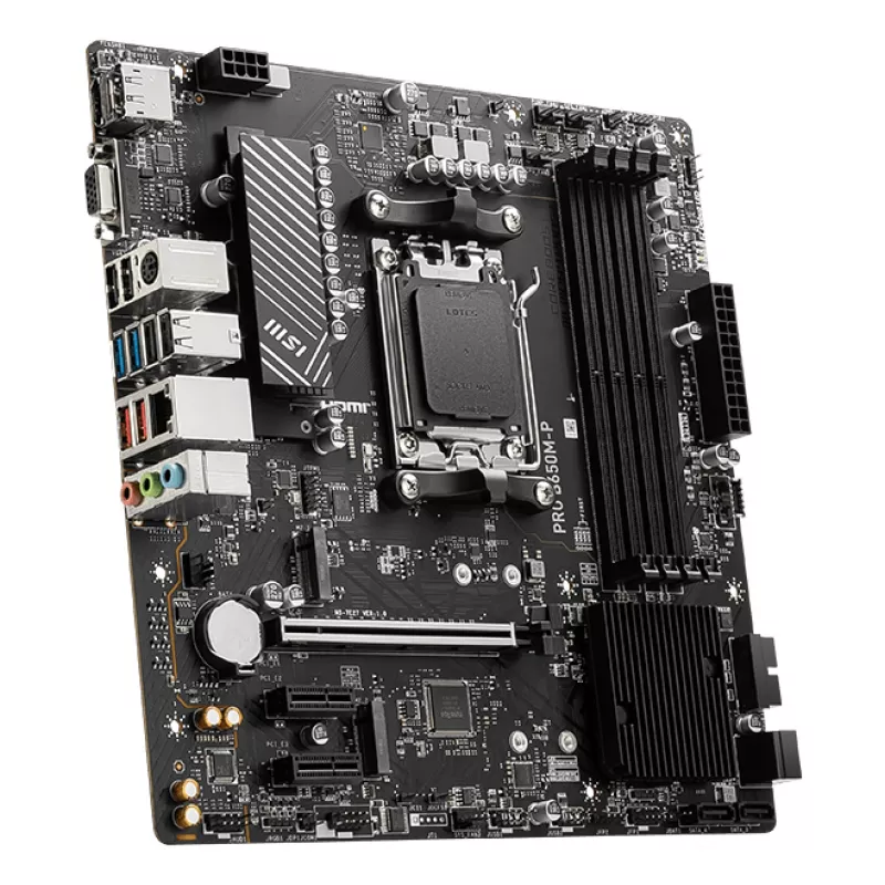 MSI PRO B650M-P emaplaat AMD B650 Socket AM5 micro ATX