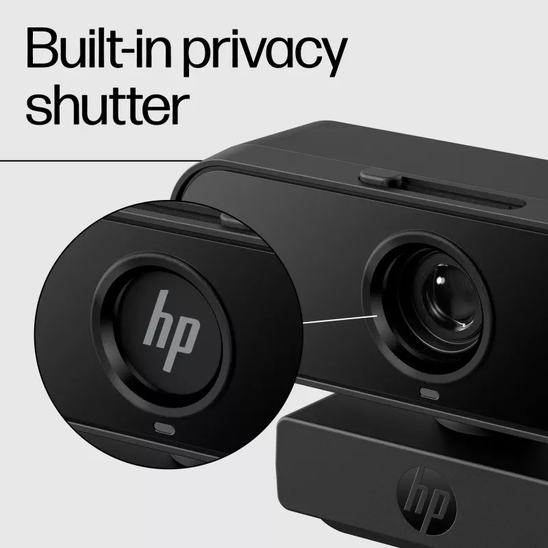 HP 430 FHD veebikaamera, 2 MP, 1920 x 1080 pikslit, Full HD, 60 kaadrit/s, 85°, kodu