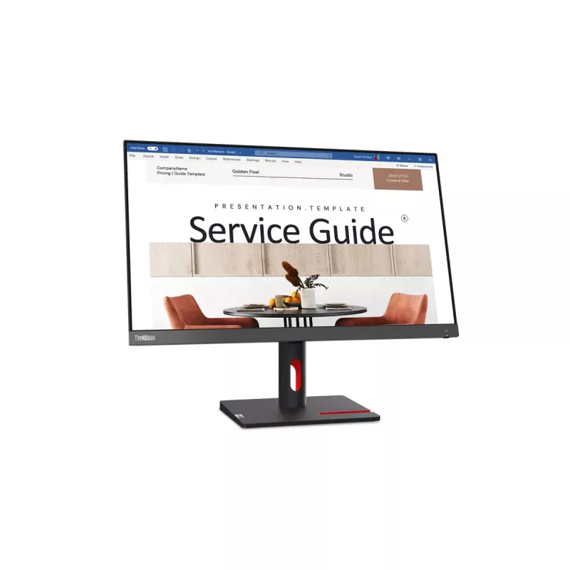 Lenovo ThinkVision S24i-30 arvutimonitor 60,5 cm (23,8 tolli) 1920 x 1080 pikslit Full HD LED must