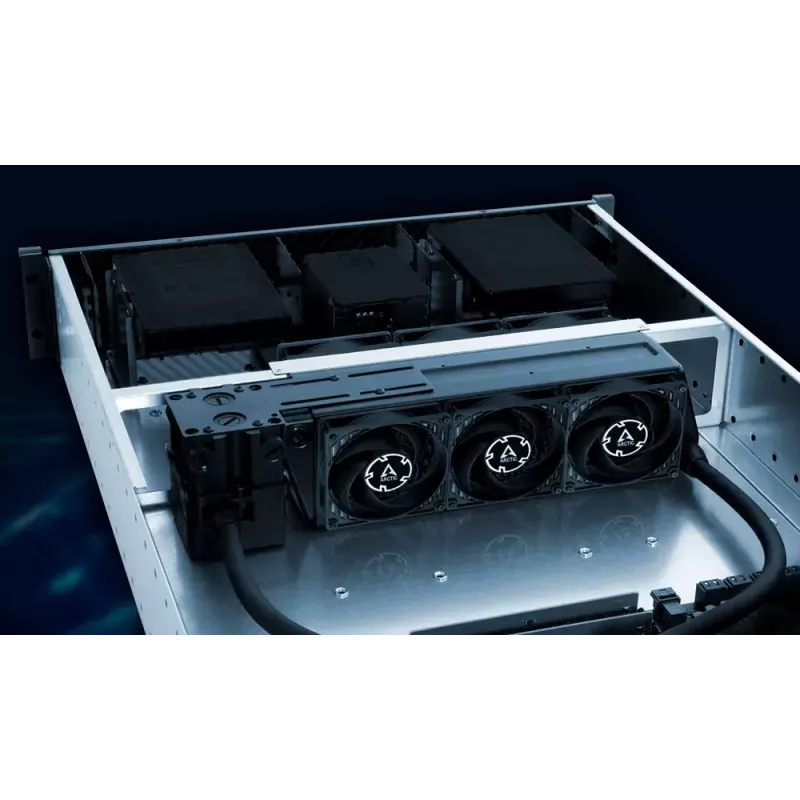 80 mm ventilaator Arctic P8 Max High-Performance PWM, 80 mm läbimõõt, must, 67,96 m³/h õhuvool, 0,6 sone