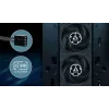 80 mm ventilaator Arctic P8 Max High-Performance PWM, 80 mm läbimõõt, must, 67,96 m³/h õhuvool, 0,6 sone