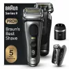 Braun Series 9 Pro+ 9575cc märg- ja kuivhabemeajaja fooliumhabemenuga Trimmer Metallik