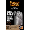 PanzerGlass 3-in-1 komplekt iPhone 15 Pro karastatud klaasist läbipaistev