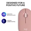 LOGITECH Pebble 2 M350s juhtmeta optiline hiir roosa