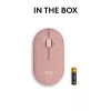 LOGITECH Pebble 2 M350s juhtmeta optiline hiir roosa