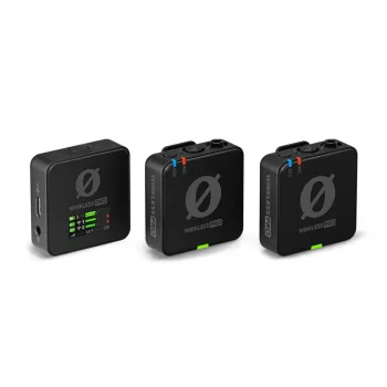 Juhtmevaba lavaljermikrofoni süsteem RØDE Wireless PRO — kõiksuunaline lavaljer, 20–20 000 Hz, 7 h aku, 260 m leviala