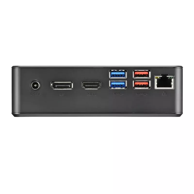 Shuttle XPC nano NC40U7 barebone minikompuuter, Core i7-1255U