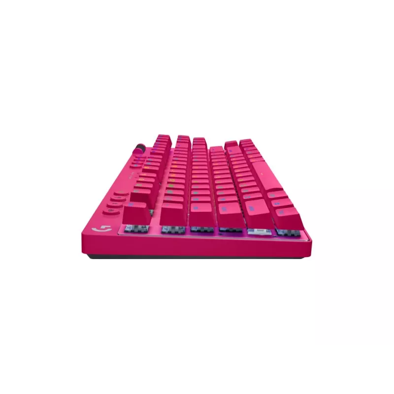 LOGITECH G Pro X TKL Lightspeed mänguriklaviatuur - Bluetooth - Roosa US International taktiilne