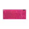 LOGITECH G Pro X TKL Lightspeed mänguriklaviatuur - Bluetooth - Roosa US International taktiilne