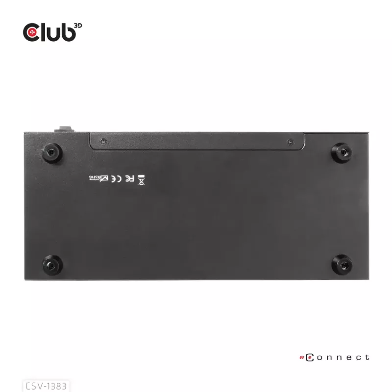 CLUB3D 1 kuni 8 HDMI™ jaotur Full 3D ja 4K60Hz (600MHz)