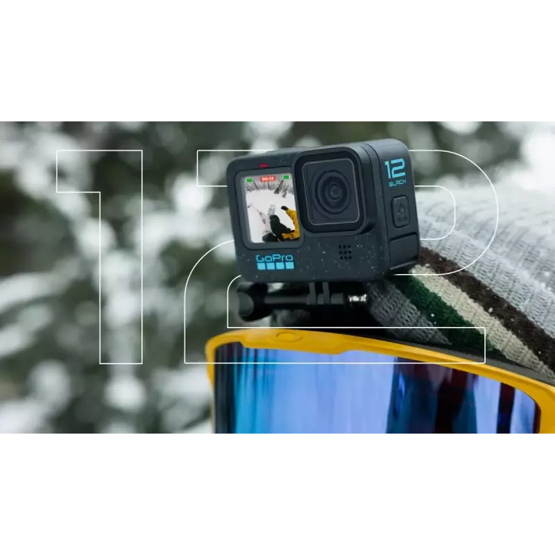 Action Camera GoPro HERO12 Black — 5K Ultra HD, 240 fps, 27 MP CMOS, 177° FOV, LCD, MicroSD, Wi‑Fi