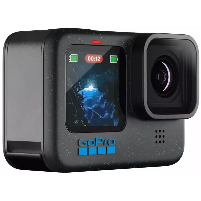 Action Camera GoPro HERO12 Black — 5K Ultra HD, 240 fps, 27 MP CMOS, 177° FOV, LCD, MicroSD, Wi‑Fi