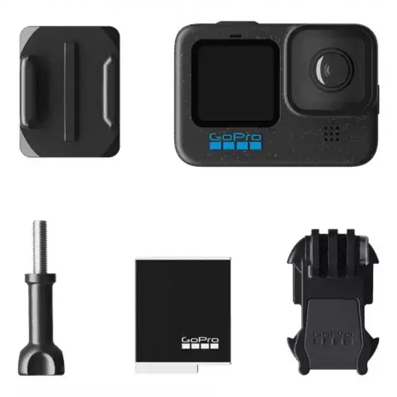 Action Camera GoPro HERO12 Black — 5K Ultra HD, 240 fps, 27 MP CMOS, 177° FOV, LCD, MicroSD, Wi‑Fi