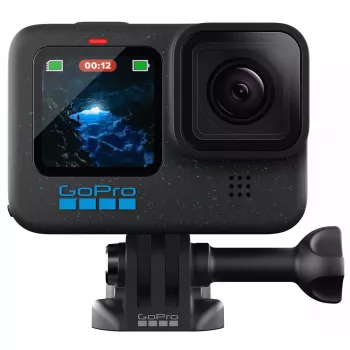 Action Camera GoPro HERO12 Black — 5K Ultra HD, 240 fps, 27 MP CMOS, 177° FOV, LCD, MicroSD, Wi‑Fi
