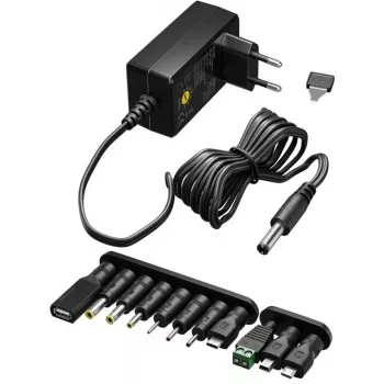 AC Adapter Goobay 64568 Universal Must 12V 2.25A 1.8m