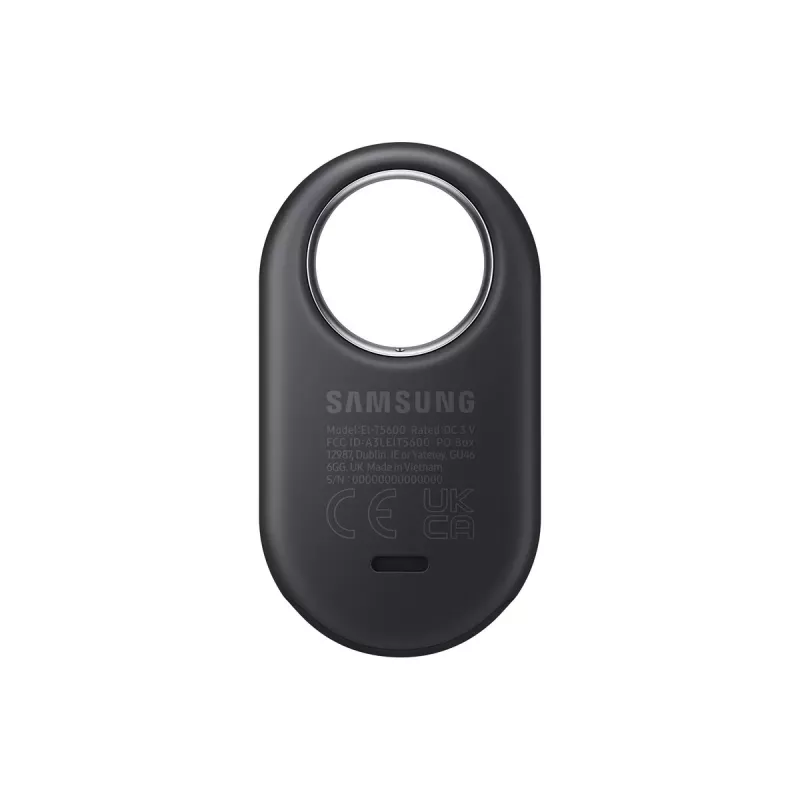 Jälgimisseade Samsung Galaxy SmartTag2 — Bluetooth-jälgija, CR2032 aku, kuni 12 000 h, 13,75 g, 28,8×52,4 mm, 1 tk