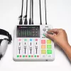 Audio interface Rode RodeCaster Duo valge — 2-kanaline USB podcastimise konsool mikseri ja eelvõimenditega