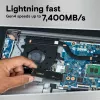 MICRON / CRUCIAL SSD - Crucial T500 - 2 TB - PCIe Gen 4 x4 - M.2 2280