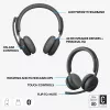 LOGITECH Kõrvaklapid - Zone - Juhtmeta - Graphite
