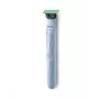 Fooliumpardel Philips Norelco OneBlade QP1324/20 — juhtmevaba sinine fooliumpardel, 30 min tööaeg, USB laadimine, pestav, kontuure järgiv