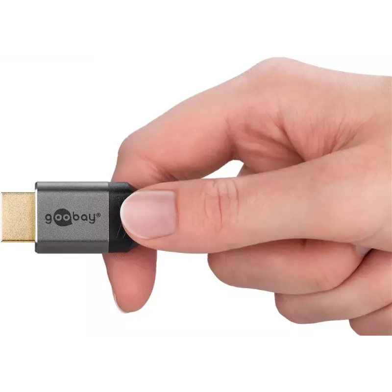 Goobay HDMI kaabel 1 m Type A isane isasele 18 Gbit/s hall