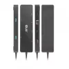 CLUB3D USB3.2 Gen2 USB-C, 6-in-1 kahe ekraaniga kaasaskantav dokk koos USB USB-C Video 4K60Hz