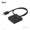 CLUB3D HDMI 2-in-1 kahesuunaline lüliti 8K60Hz 4K120Hz CSV-1384