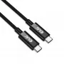 CLUB3D USB4 Gen3x2 USB-C kahesuunaline kaabel 8K60Hz või 4K120Hz, andmed 40Gbps, PD 240W(48V/5A) EPR M/M 3m / 9.84ft
