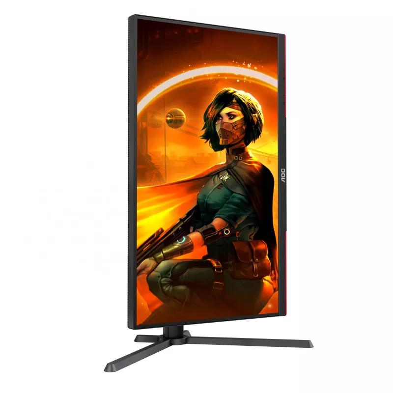 AOC G3 Q27G3XMN/BK arvutimonitor 68,6 cm (27 tolli) 2560 x 1440 pikslit 2K Ultra HD LED must, punane