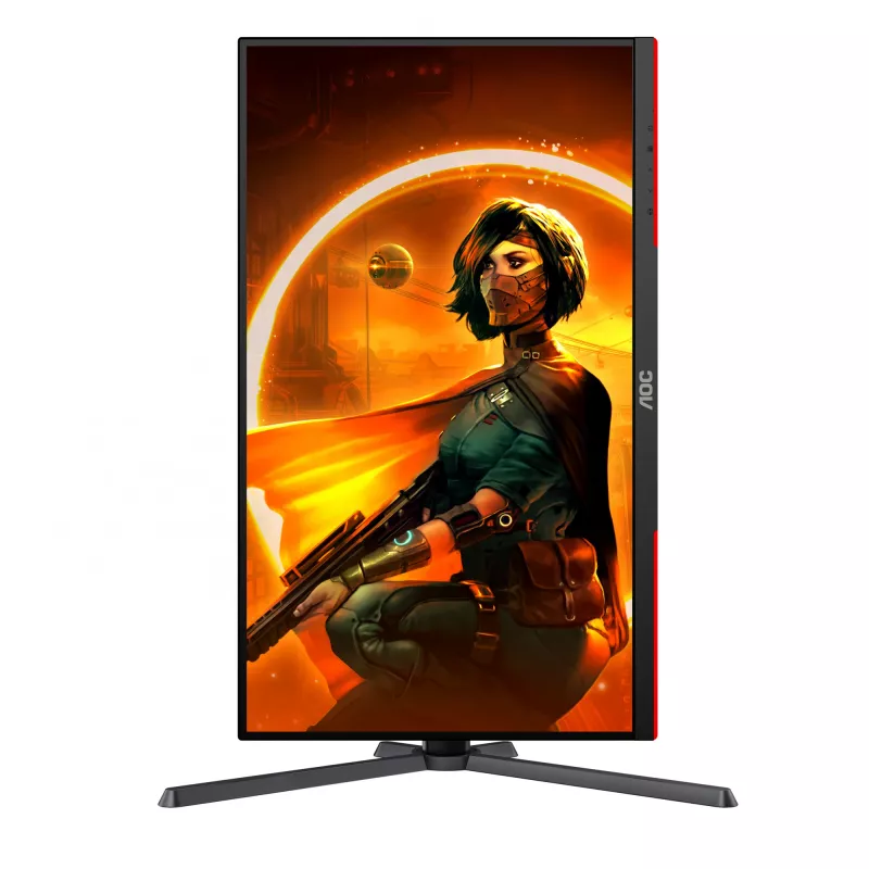AOC G3 Q27G3XMN/BK arvutimonitor 68,6 cm (27 tolli) 2560 x 1440 pikslit 2K Ultra HD LED must, punane
