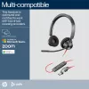 HP Poly Mustwire 3320 Stereo Microsoft Teams Certified USB-C Headset +USB-C/A Adapter